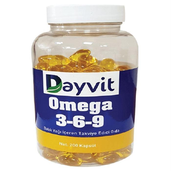 Dayvit Omega 3 6 9 200 Kapsül
